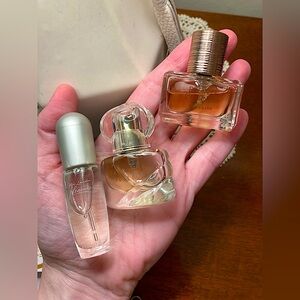 Estee Lauder Classic Fragrance set minis set of Three 3 bronze goddess